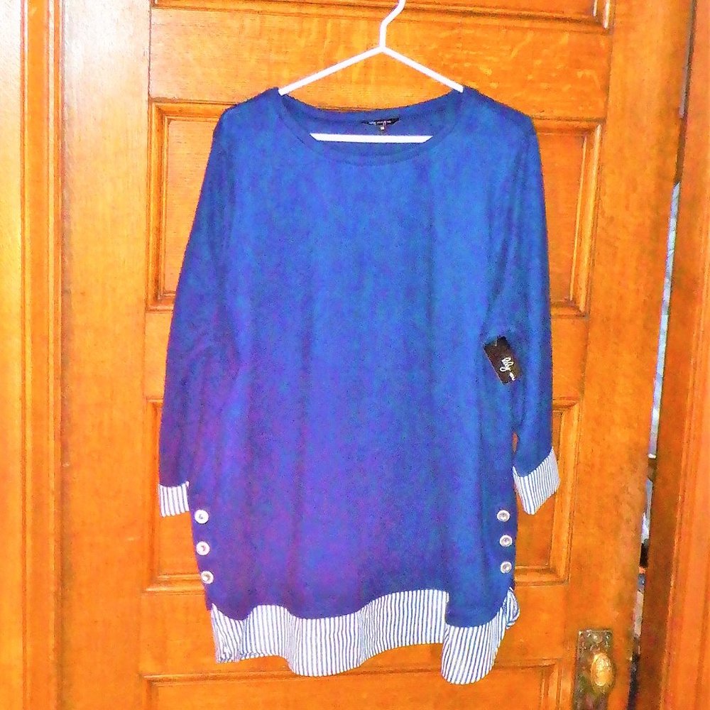 Brand New Loose Fitting TOP ~ LILLY ~ 2X